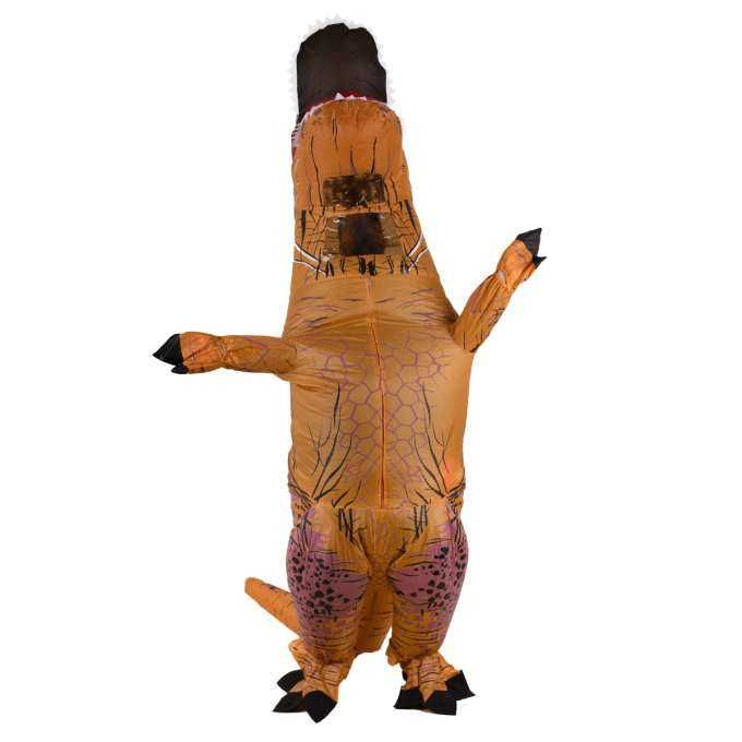 Kostium/strój dinozaur 1,5-1,9m brązowy