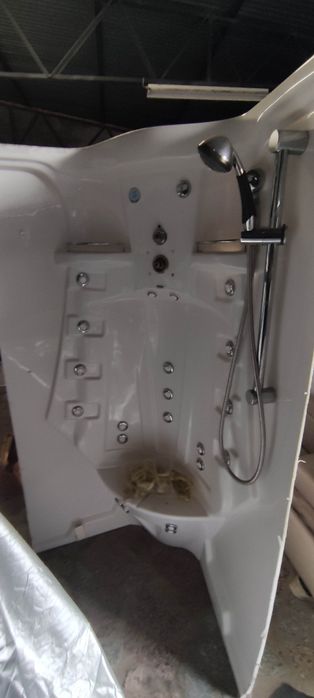 Cabine de duche com hidromassagem e sauna