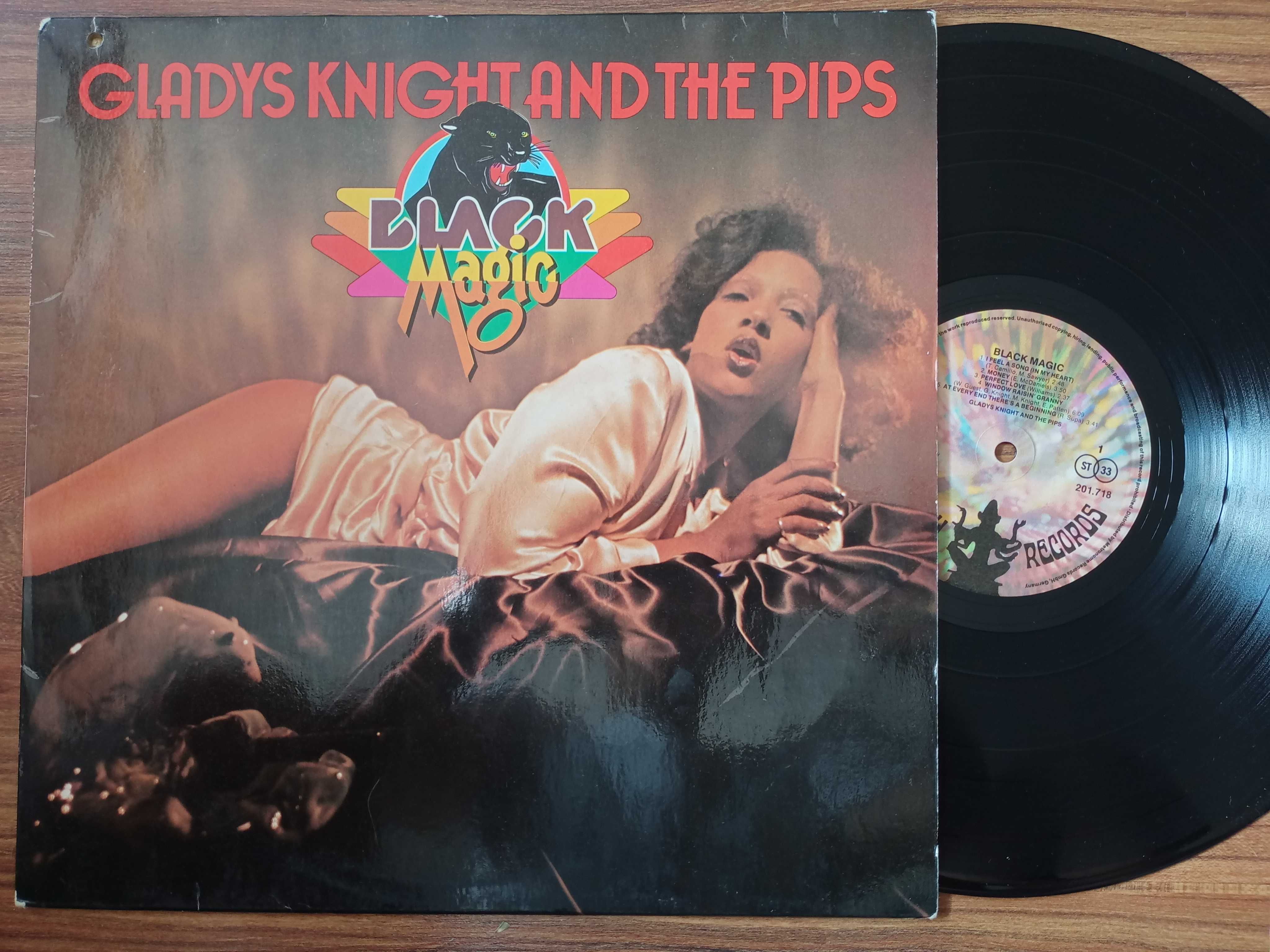 Unikat : Gladys Knight And The Pips – Black Magic 1976 r (Funk / Soul)