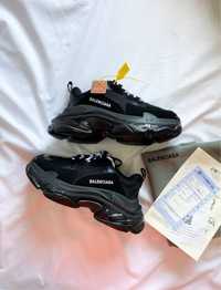 Balenciaga Triple S Black Sole 36-41 buty trampki tenisowki sneakersy