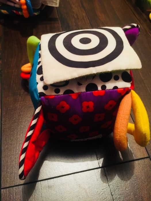 Развивающая игрушка Пират Пит Lamaze кубик  безопасное зеркало