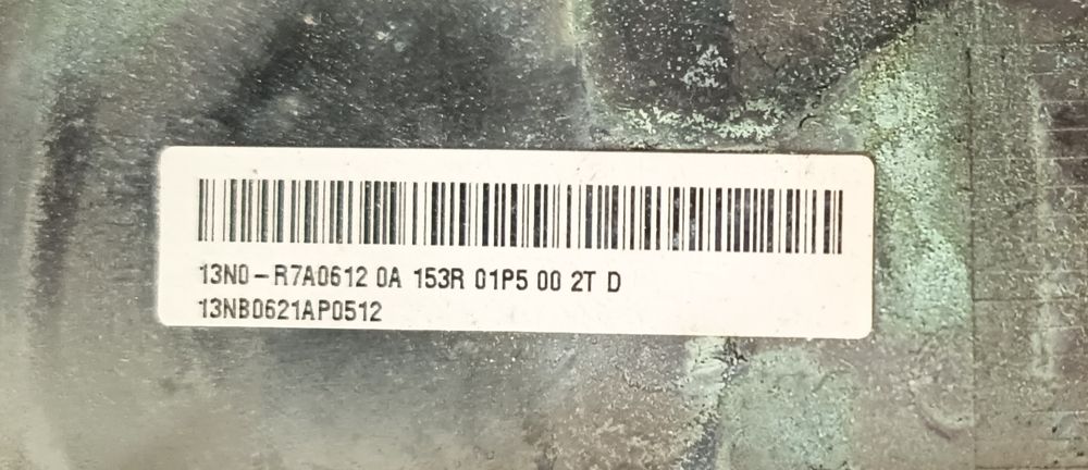 Obudowa klapa dolna + zawiasy laptop Asus A555L