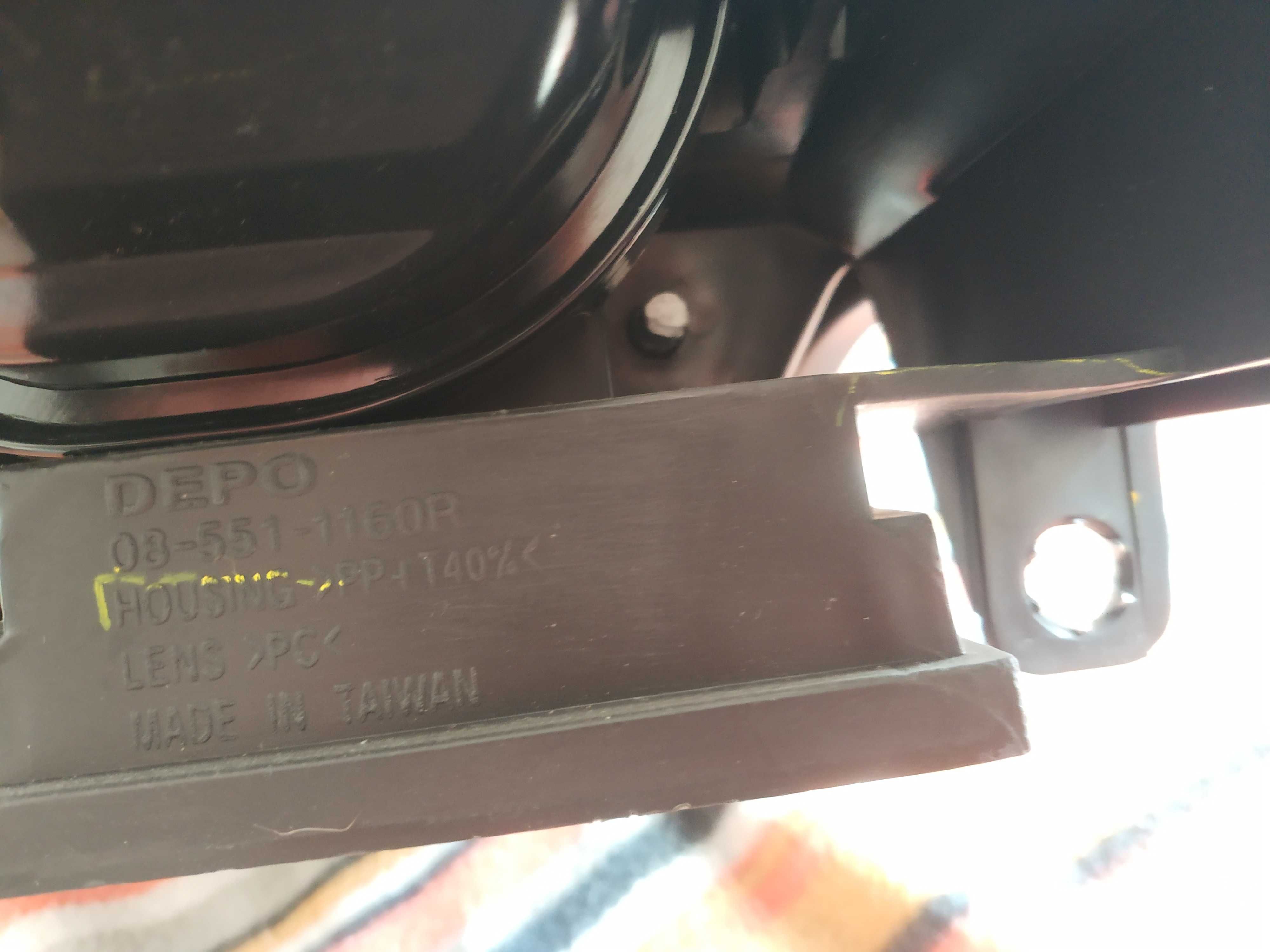 Komplet lamp ksenon xenon renault megane ii ph 1