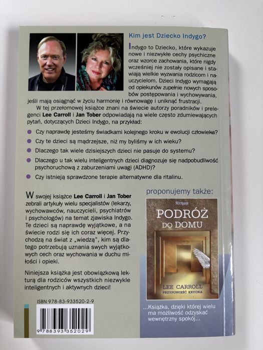 Dzieci Indygo nowe dzieci przybyły Lee Carroll i Jan Tober UNIKAT!!!