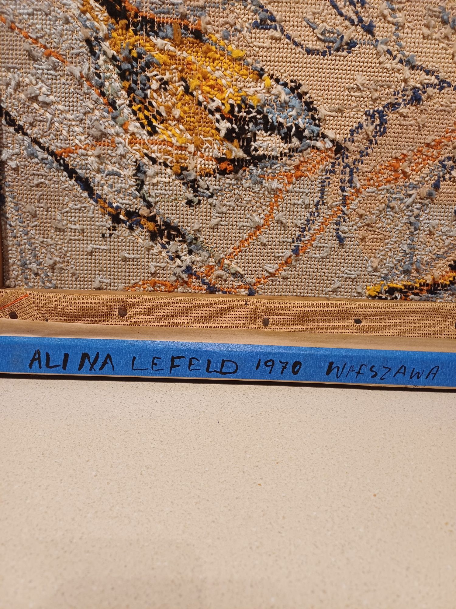 Obraz wyszywany Alina Lefeld 1970