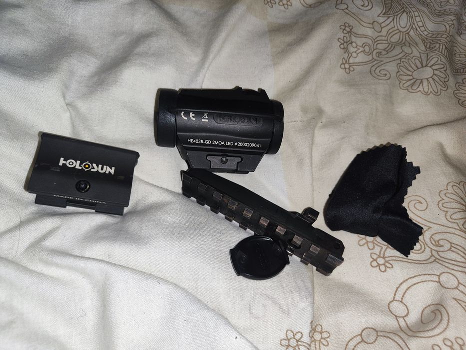 Коліматор Holosun Micro Elite HE403R-GD ПЛАНКА пікотіні