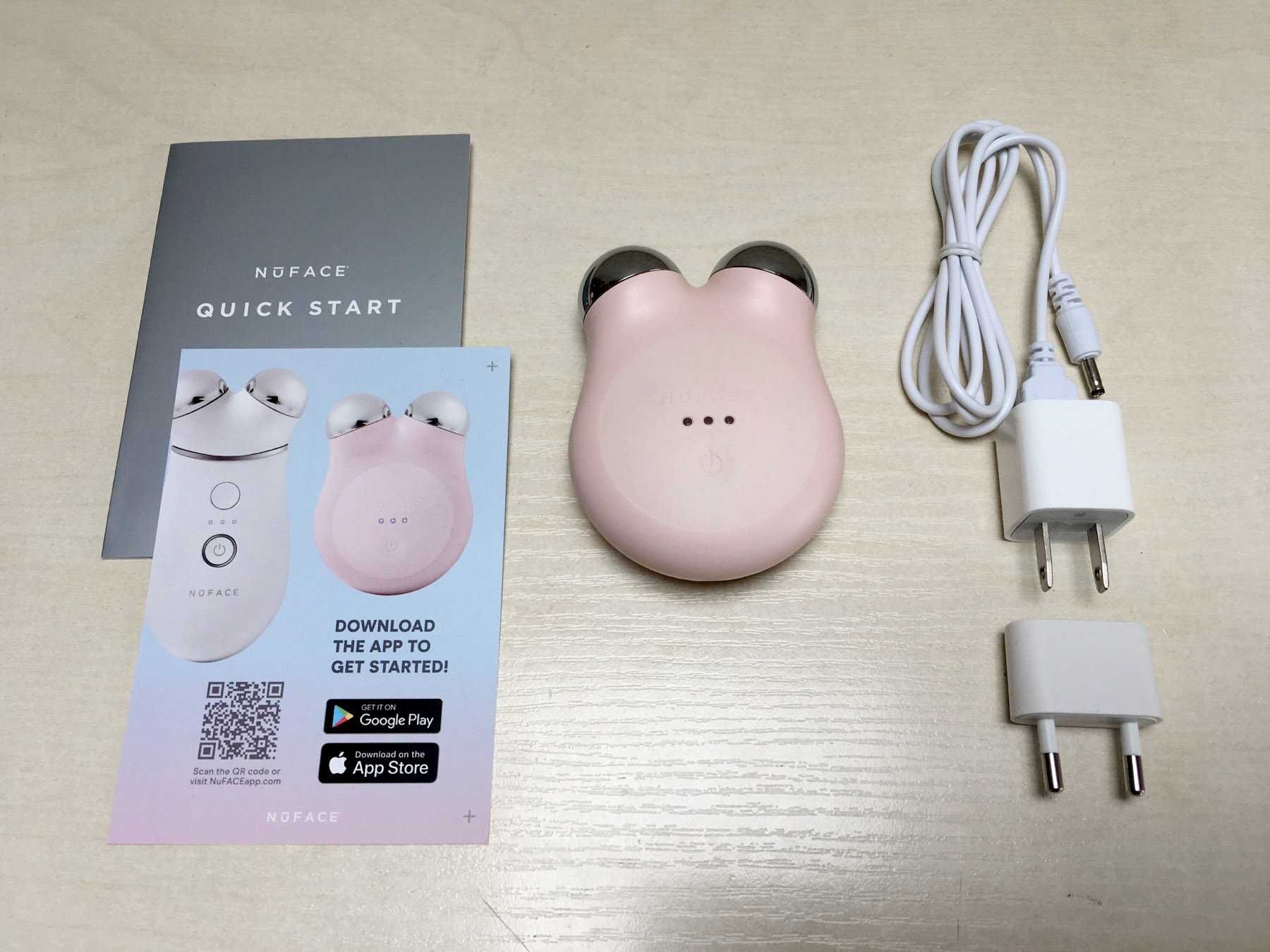 NUFACE Mini+ Оригинал Petite Facial Toning Device Микротоки лица