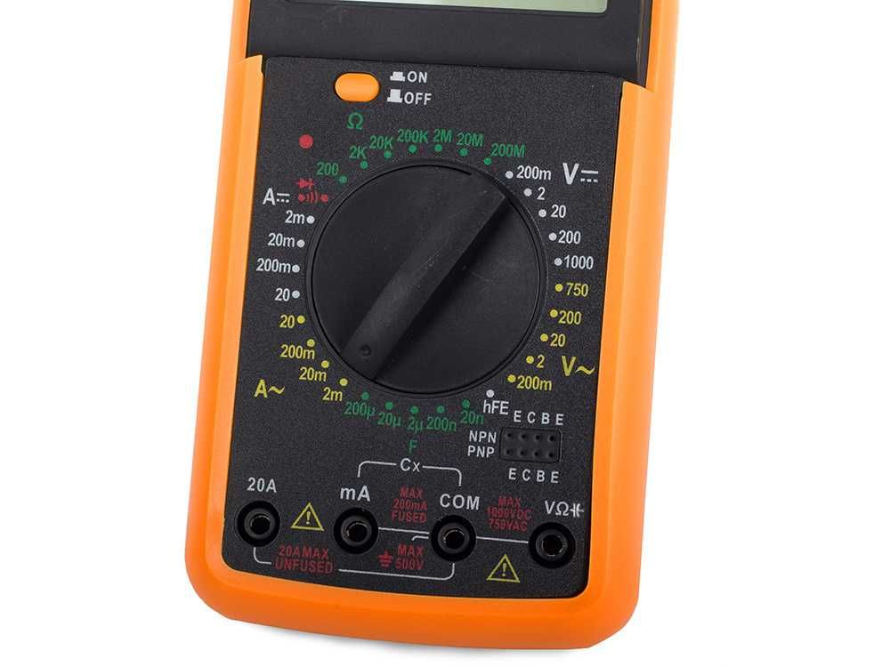 Cyfrowy MIERNIK MULTIMETR Prądu DT9205A LCD Cyfrowy Uniwersalny