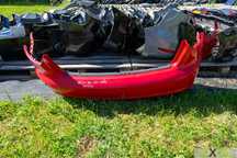AUDI A3 8P SPORTBACK LIFT 5D ZDERZAK TYŁ TYLNY CZERWONY LY3J GORLICE RZ2/54