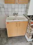Sprzedam zlew 80cm bialy