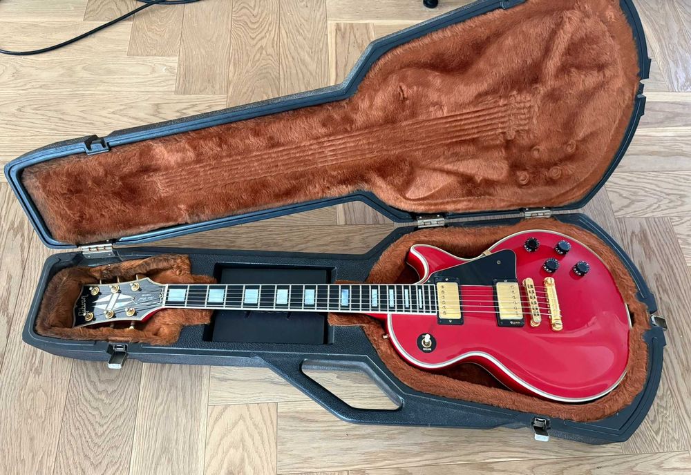 Gibson Les Paul Custom 1985 Ferrari Red - kolekcjonerski vintage
