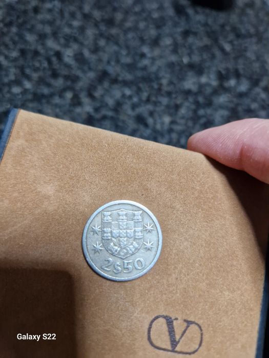 Moeda antiga 2$50 1964