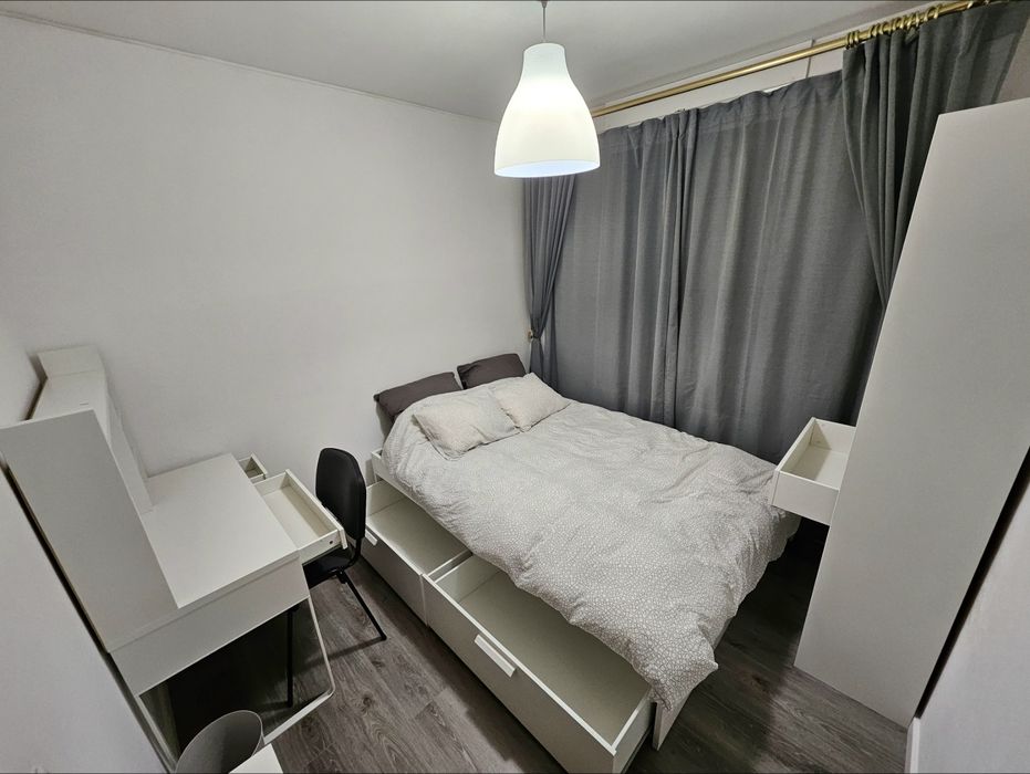 Quarto e WC privado no Polo Universitario