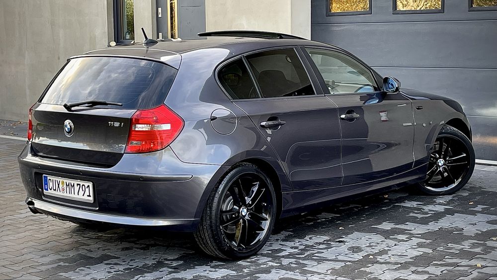 BMW SERII 1 e87 Lift 2.0 08r Alu18" NAVI Szyberdach OPŁACONY z Niemiec