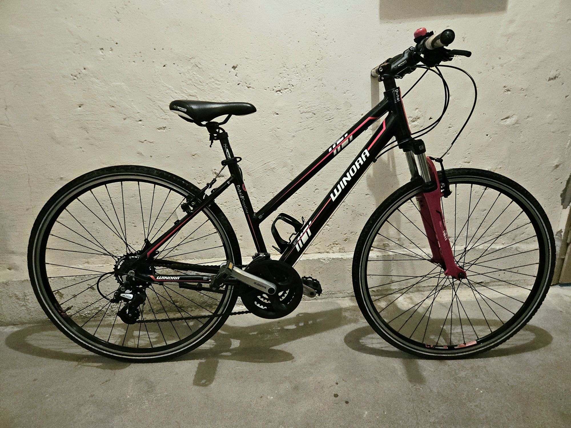 Rower Winora Dubai Crossline damski czarny
