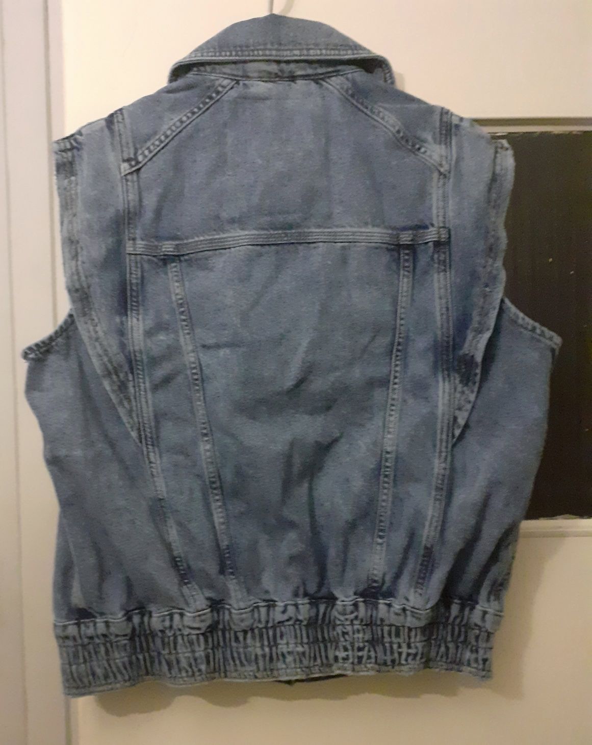 River Island nowy bezrękawnik jeans s/m