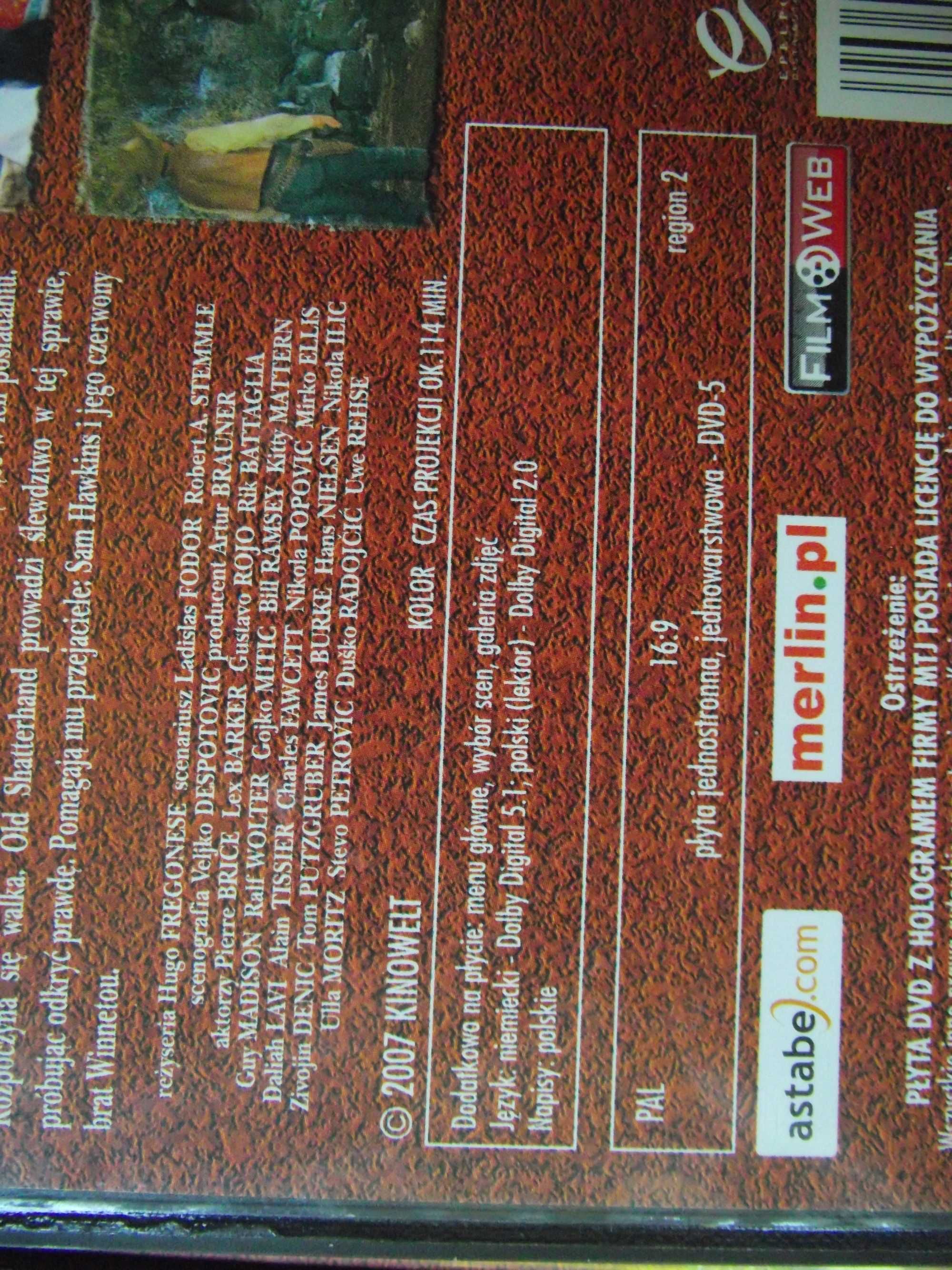 Winnetou w dolinie śmierci film dvd polski lektor