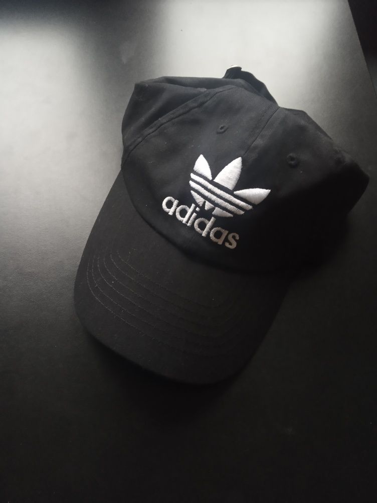 Czapka jak Adidas czarna klasyk regulacja