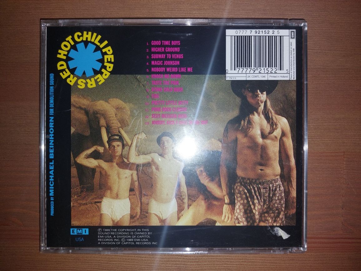 CD " Mothers Milk " 1989 (Como Novo)