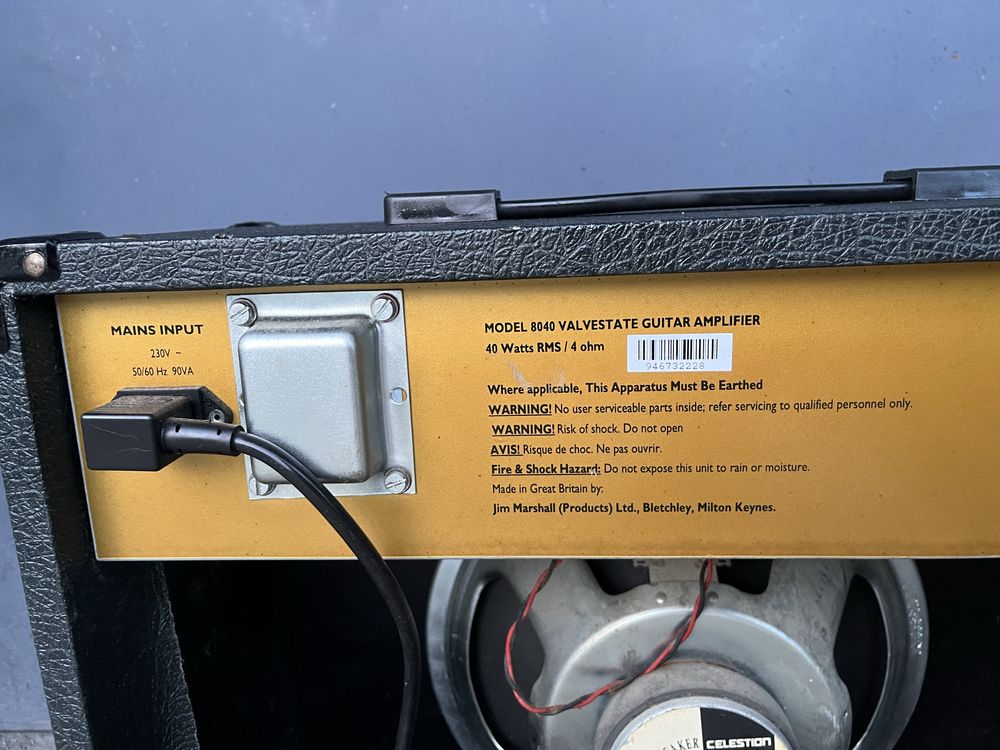 Wzmacniacz Marshall Valvestate 8040