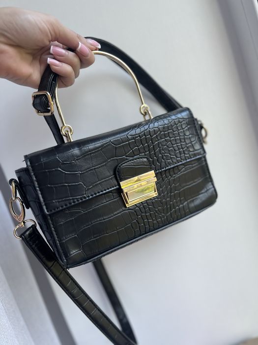 Сумка жіноча Primark маленька чорна сумочка Сумка женская Primark