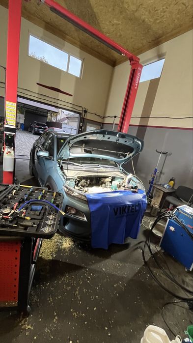 Промывка системы охлаждения электромобиля Одесса