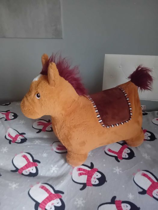 Skoczek gumowy konik