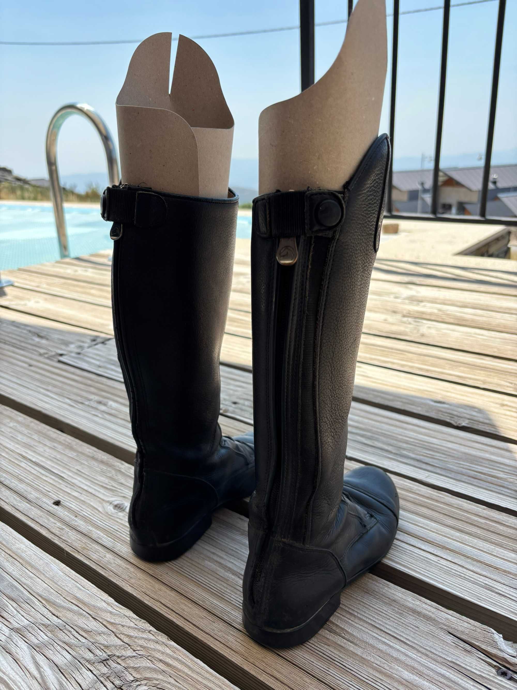 Equitação - Botas Chester de saltos