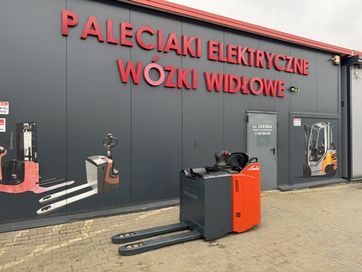 Paleciak elektryczny Linde T 20 sp 2018 r wózek rydwan