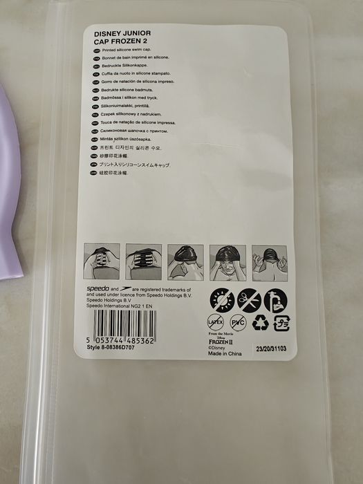 Touca de natação para crianças Frozen (Speedo)