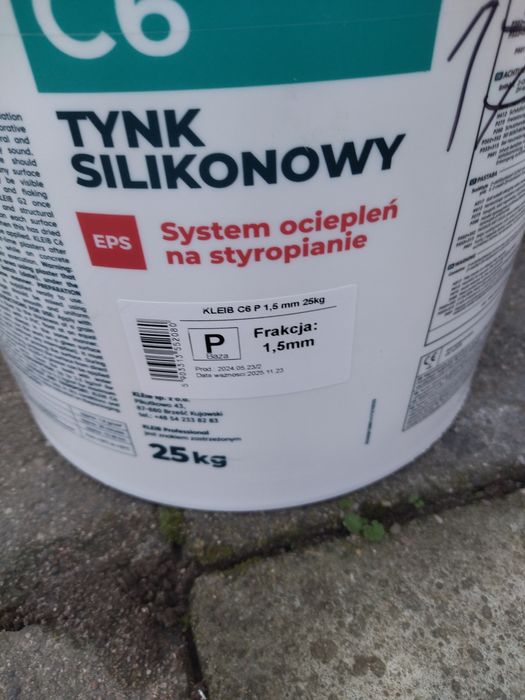 Tynk silikonowy kleib