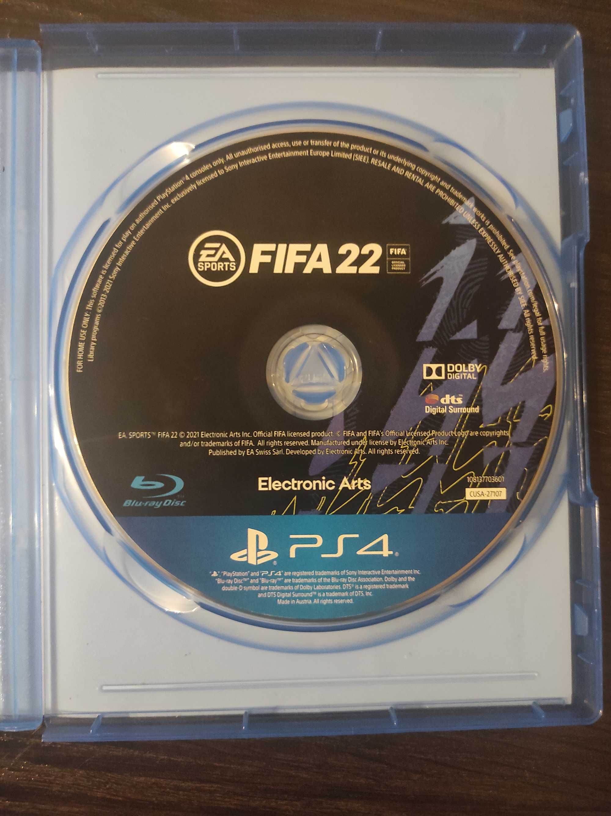 FIFA 2022 na PS4