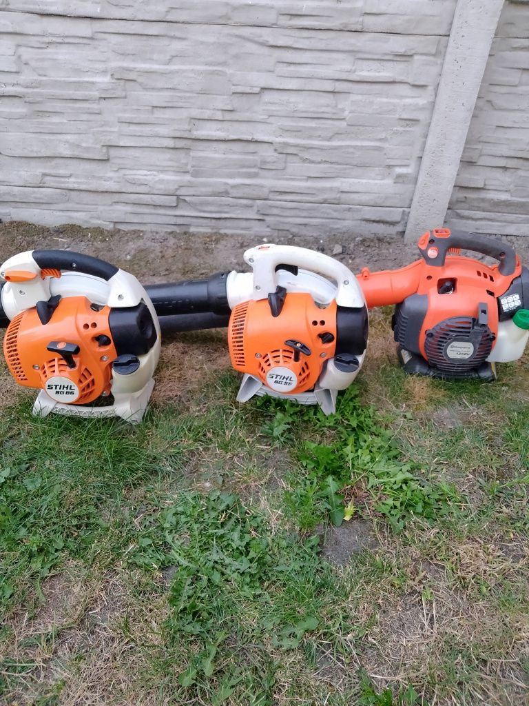 Dmuchawy spalinowe Stihl i Husqvarna