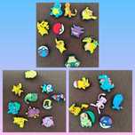 Pokemon przypinki do butów 27 sztuk crocs