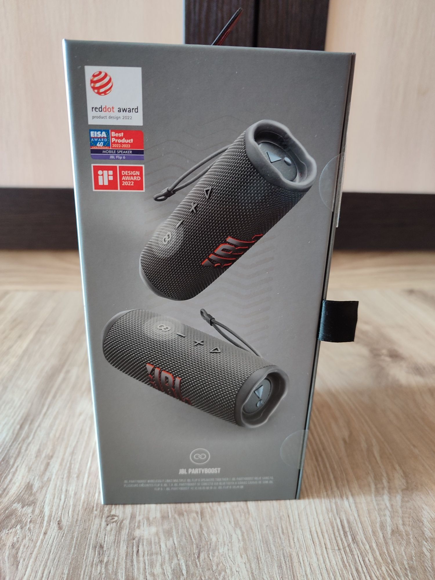 JBL Flip 6 Grey портативна колонка