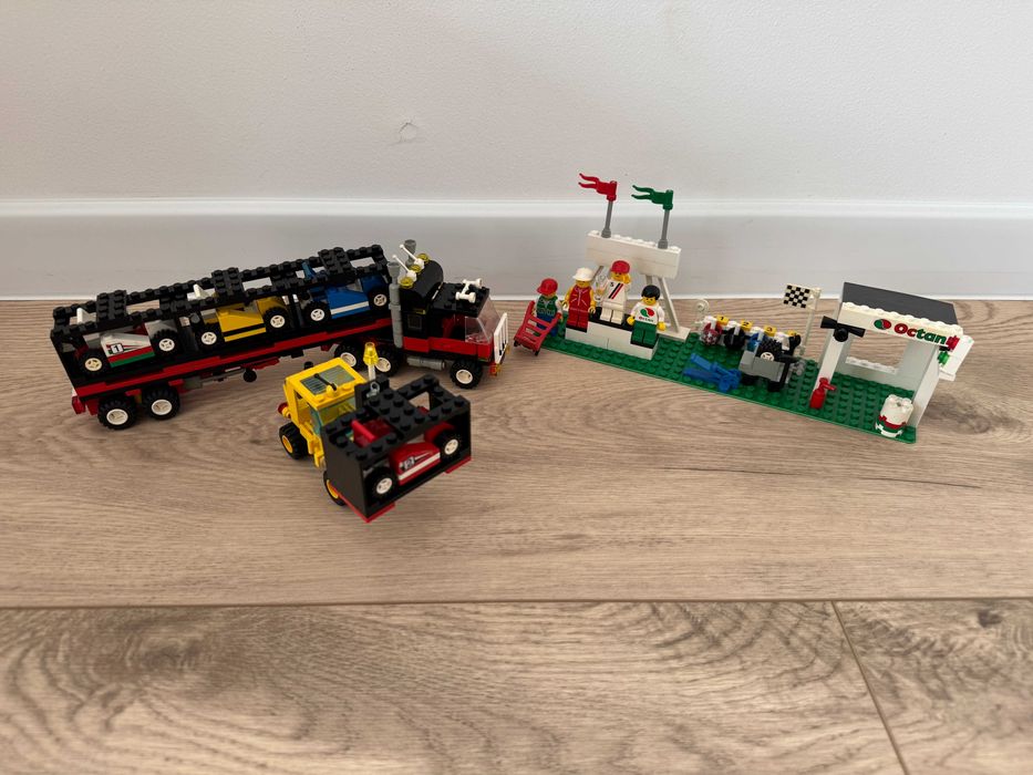 LEGO Town Classic 6539 Victory Cup Racers Wyścigi 1993 stary laweta