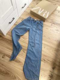 ZARA jeans spodnie wide leg 32 xxs