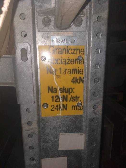 Regały wspornikowe stalowe ocynkowane - produkcji Mostostal Siedlce
