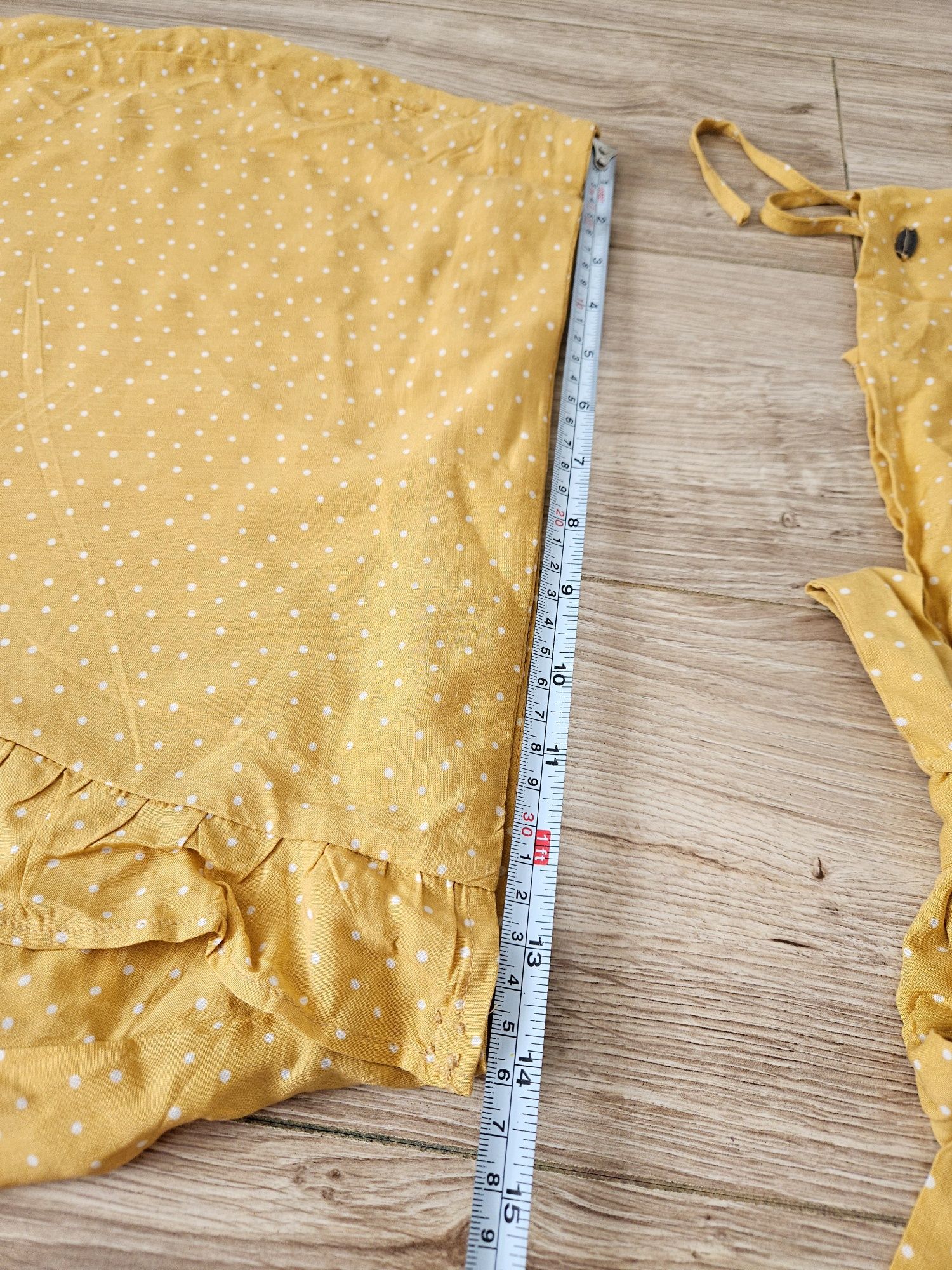 Komplet letni NOWA kopertowa dekolt v pareo falbanki pull bear pin up