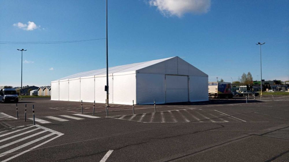 Nowa Hala Namiotowa 15x30x5m Dostępna od ręki