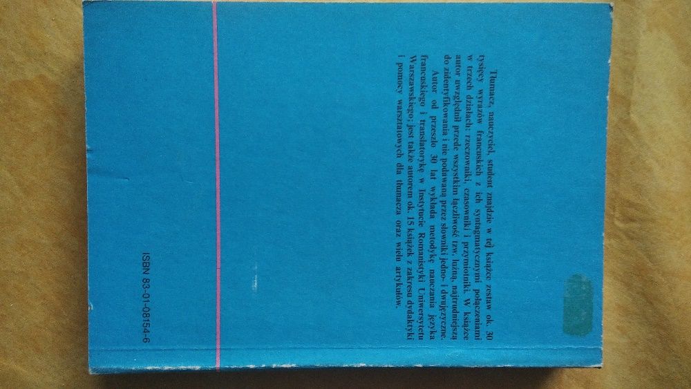 Dictionnaire collocationnel du francais general Lucjan Grobelak PWN