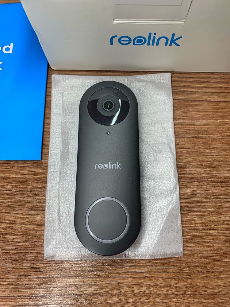 Wifi, POE видеозвонок 5MP Reolink вызов на мобильный , видеокамера