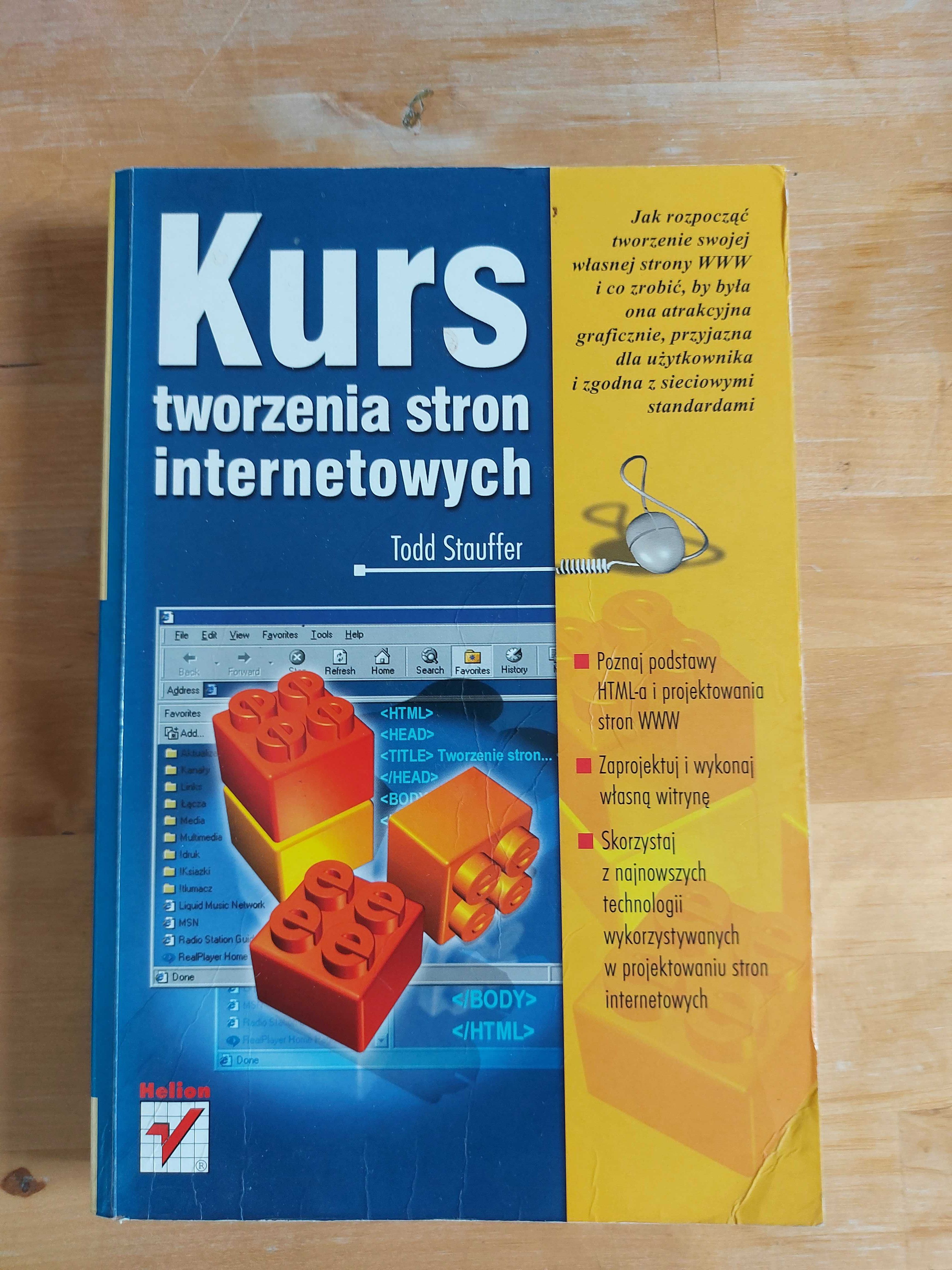 Kurs tworzenia stron internetowych  Helion  2002