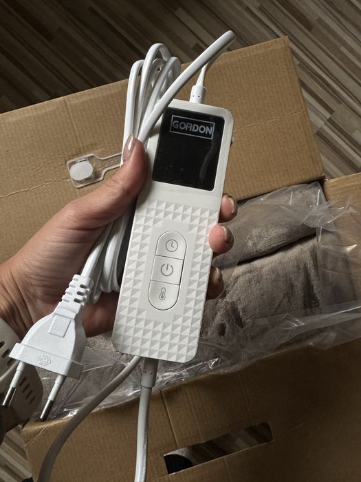 Nowy koc elektryczny GORDON 180 x 160 cm