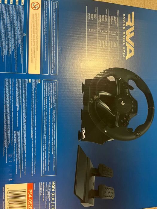 Volante Apex para PlayStation 5, PlayStation 4 e PC - Como NOVO