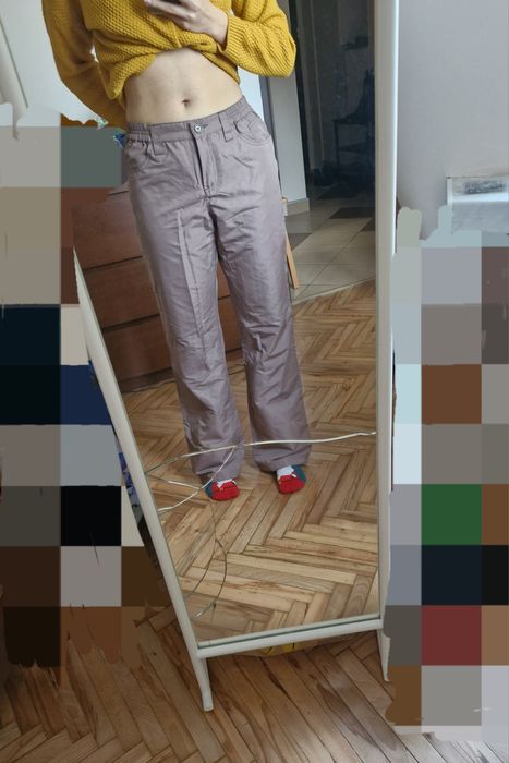 Spodnie turystyczne górskie wodoodporne jesienne zimowe bonprix