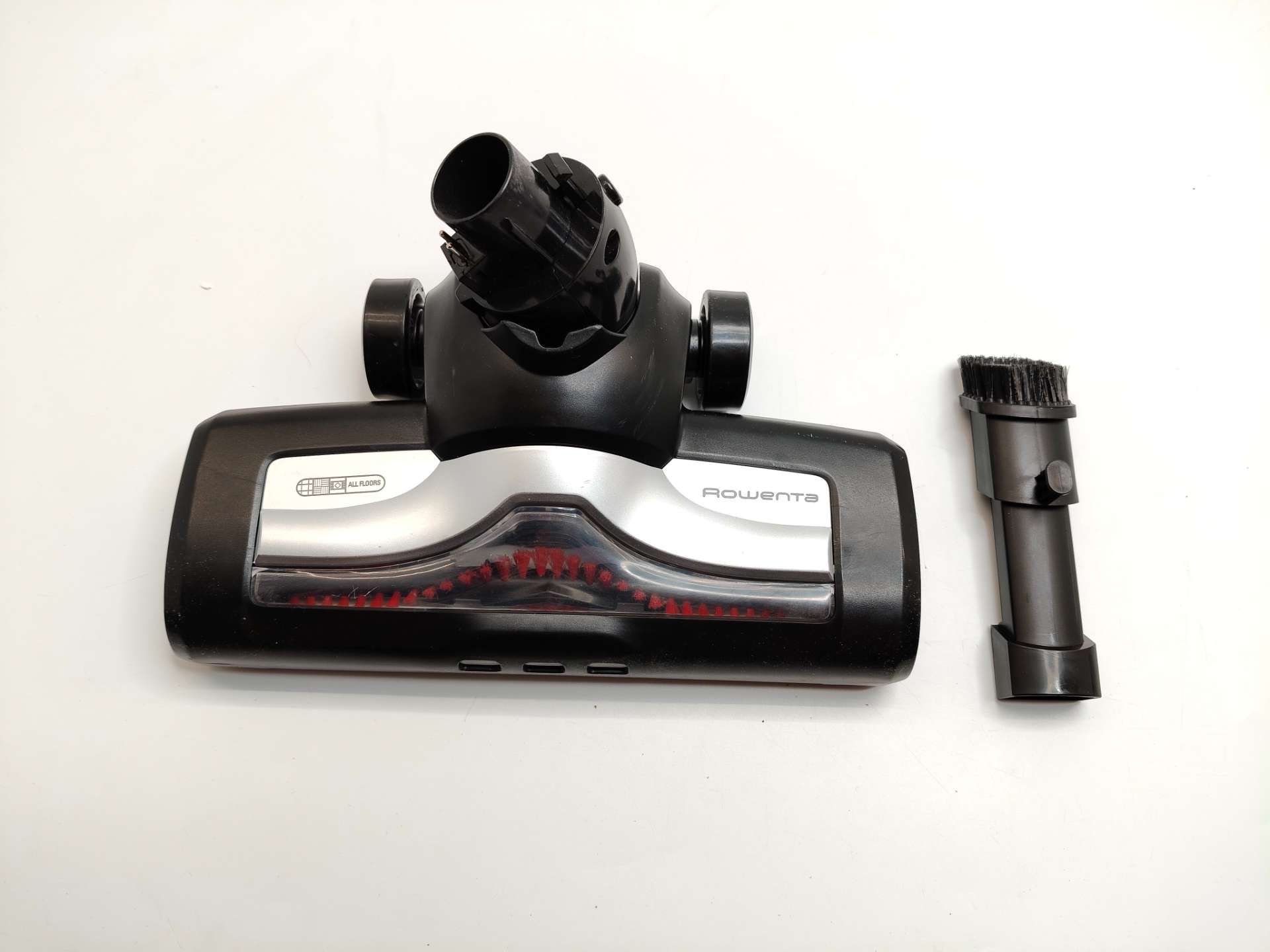 Rowenta RH6737WH Dual Force Odkurzacz Akumulatorowy, Biały/Czarny