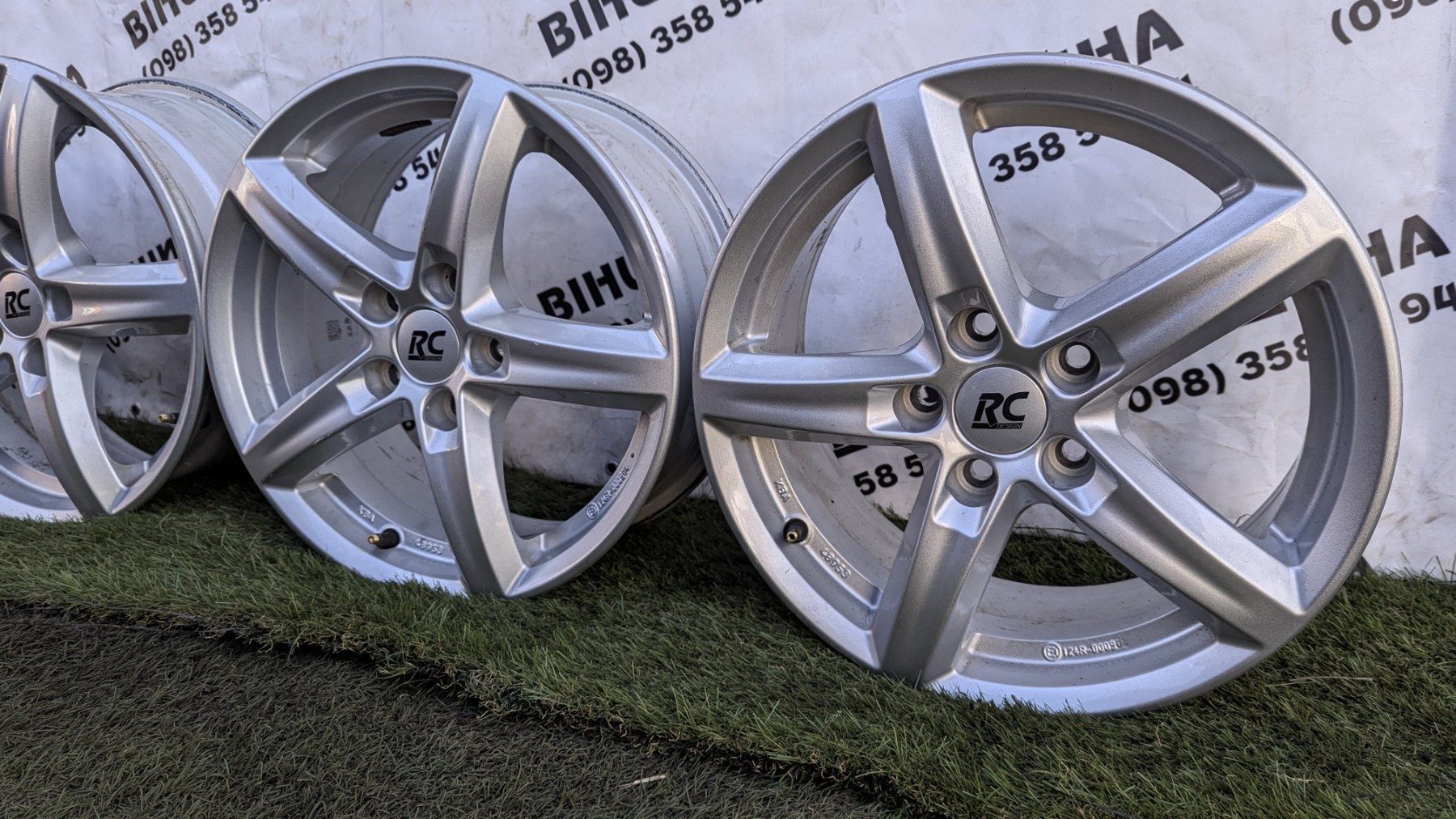 Диски легкосплавні R 16 5/108 ET 50 6.5J. RC Design.