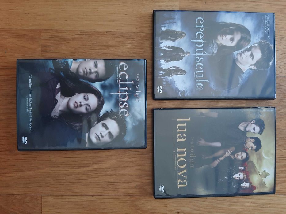 Dvd's saga crepúsculo