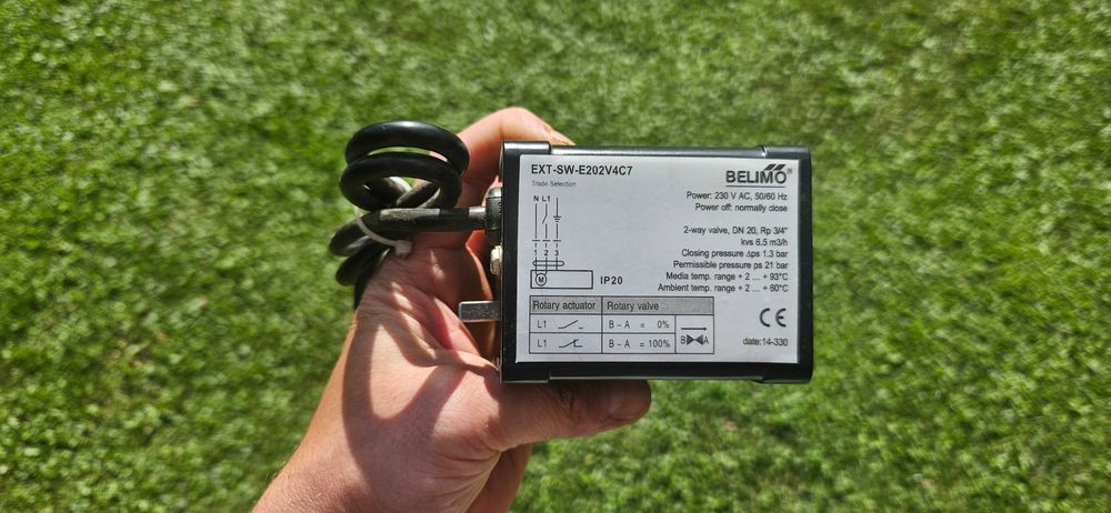 BELIMO EXT-SW-E202V4C7 zawór strefowy 2-drogowy DN20 3/4' solidny